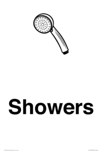 Dementia Showers sign